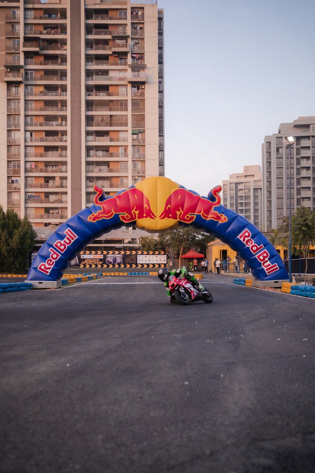 EXHIBITION LAPS — RED BULL ARCH, ERDA'S SPEEDWAY